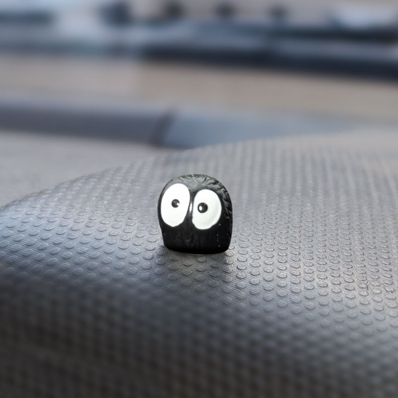 Thumbnail: 5/10/20PCS Cute Black Elf Car Interior Decoration Funny Auto Center Console Rear