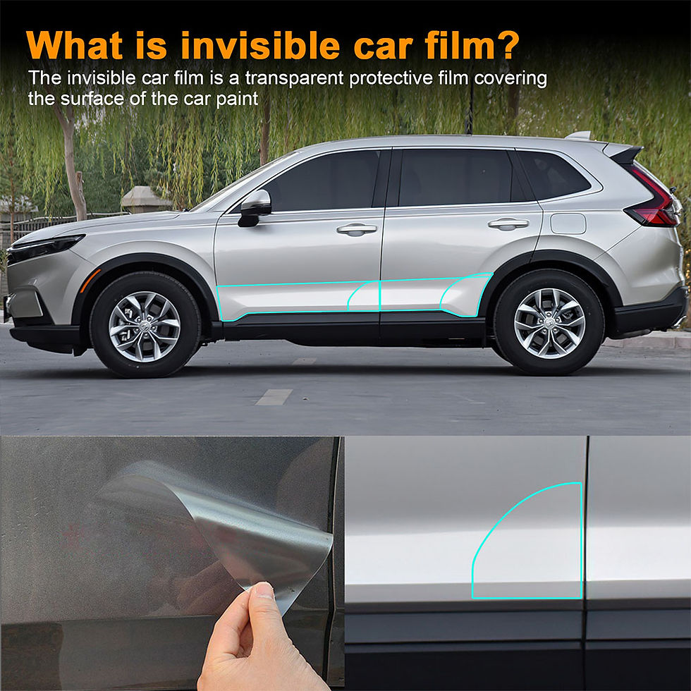 Thumbnail: TPU Car Door Sills Triangle Anti-scratch For HONDA CR-V CRV 2023-2025 Original C