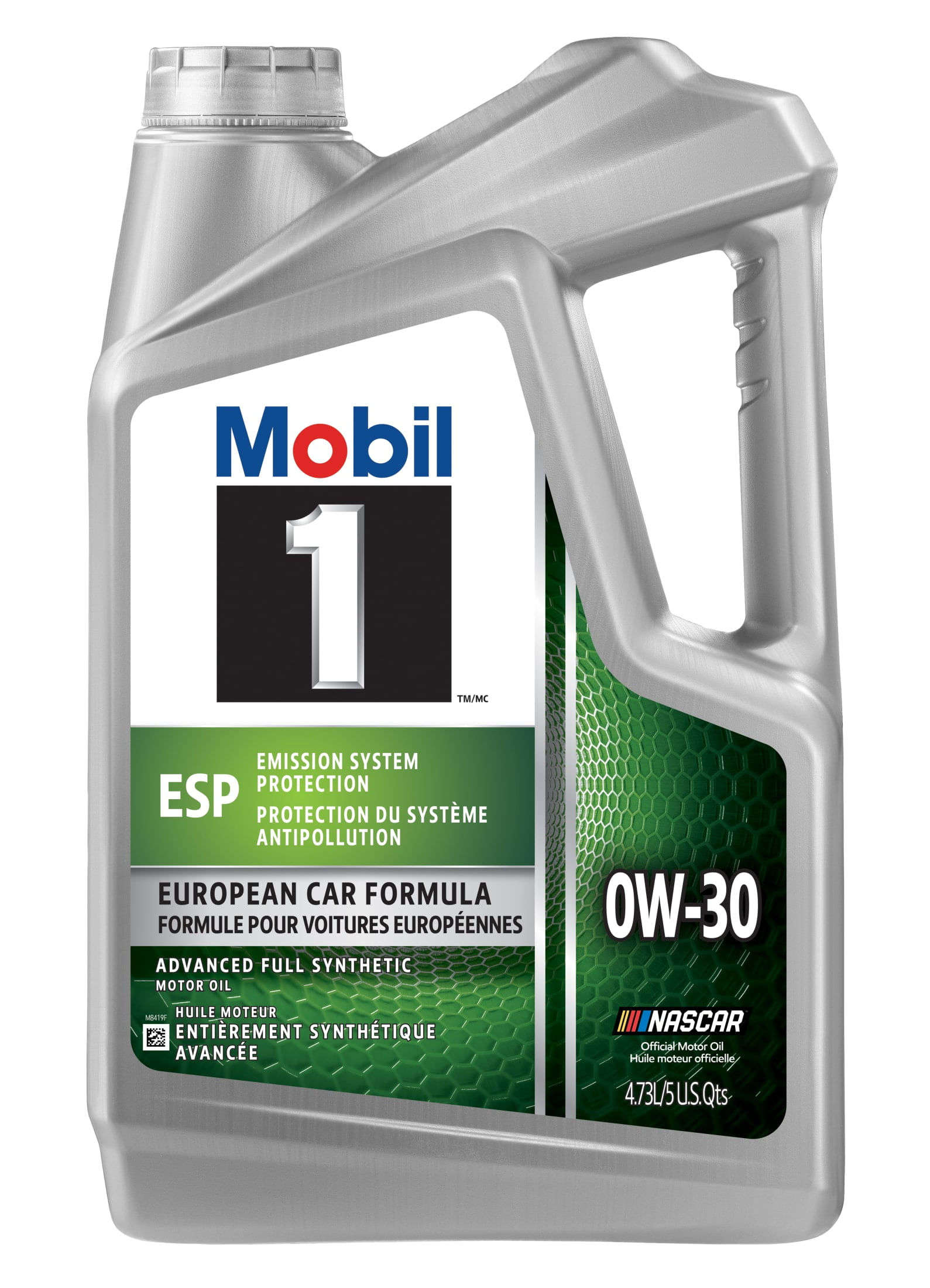 Mobil 1 ESP Full Synthetic Motor Oil 0W-30, 5 Quart