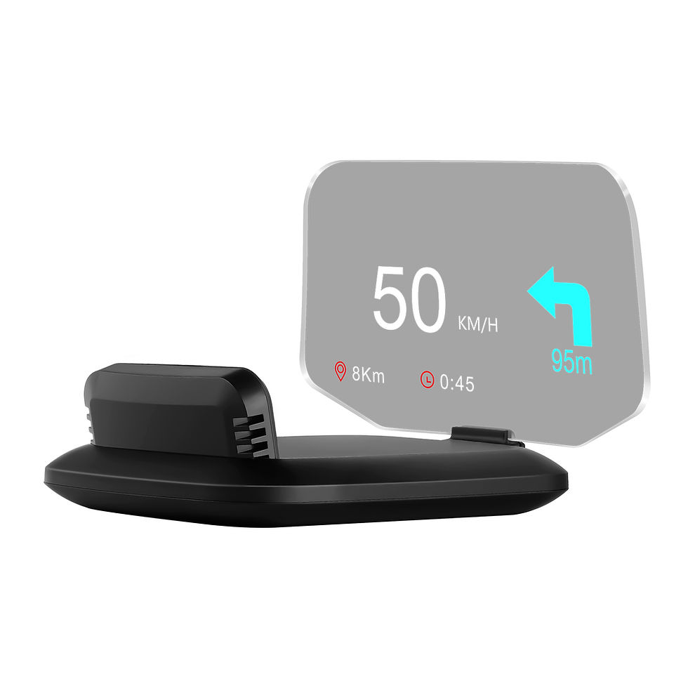 Thumbnail: Navigation Projection C1 Car OBD2+GPS HUD Head-Up Display Car Projector Speedome