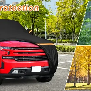 Thumbnail: Custom Outdoor Waterproof Car Covers For Chevrolet Silverado 1500 Crew Cab 6.6ft
