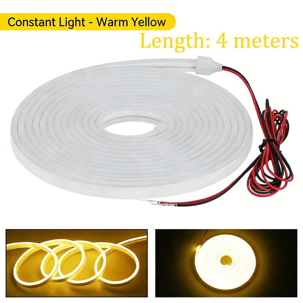 Thumbnail: 2/4M Car High Brightness Trunk Lighting Ambient Light Interior Decoration LED Wi