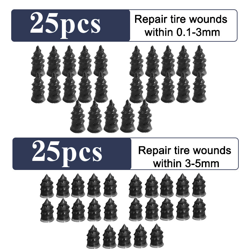 Thumbnail: Car Vacuum Tyre Repair Nail tire repair Tool Set Motorcycle Repair Glue Nails Ca