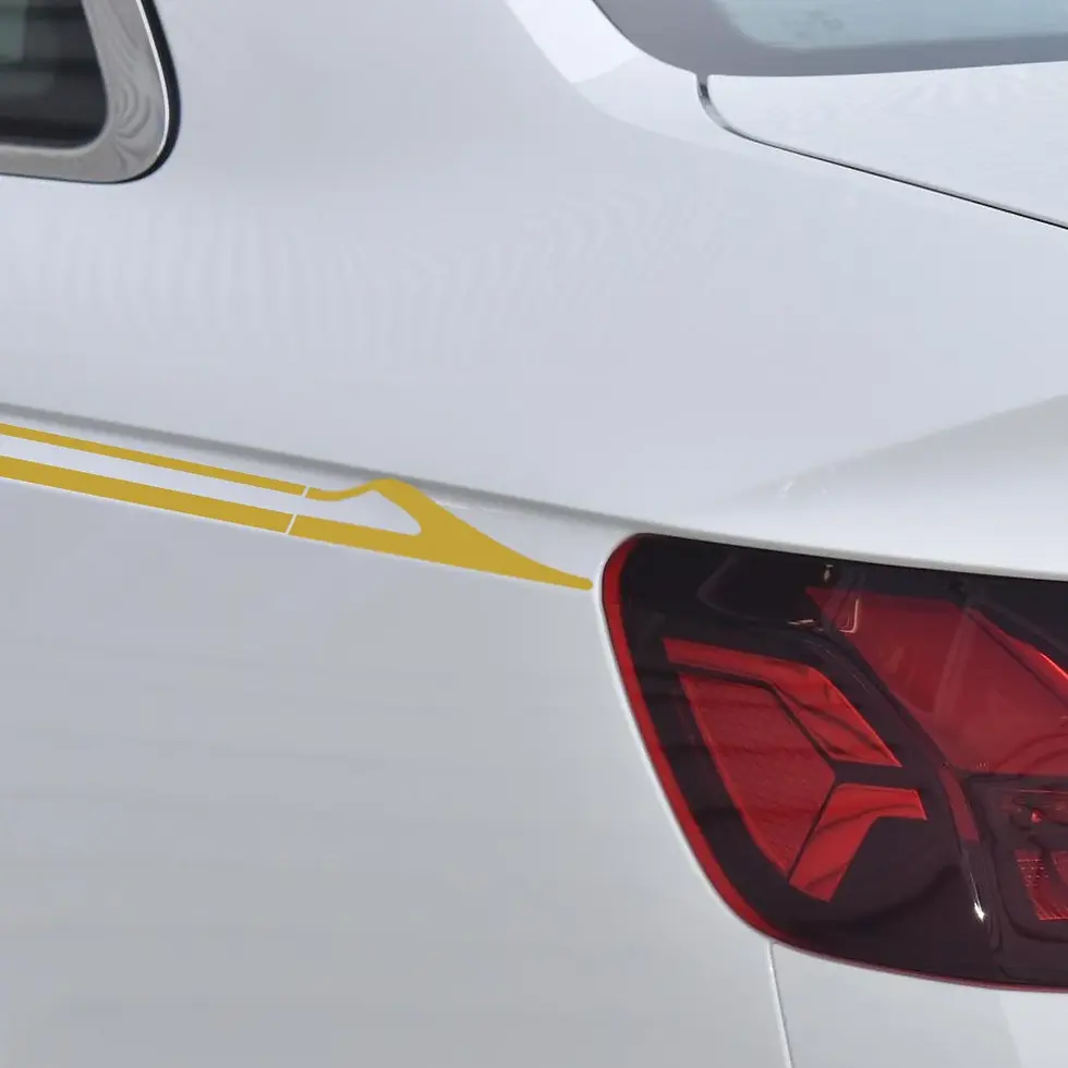 Thumbnail: 1 Roll 7 Colors Car Body Decal Vinyl Sticker Striping Double Line Tape Car Decor