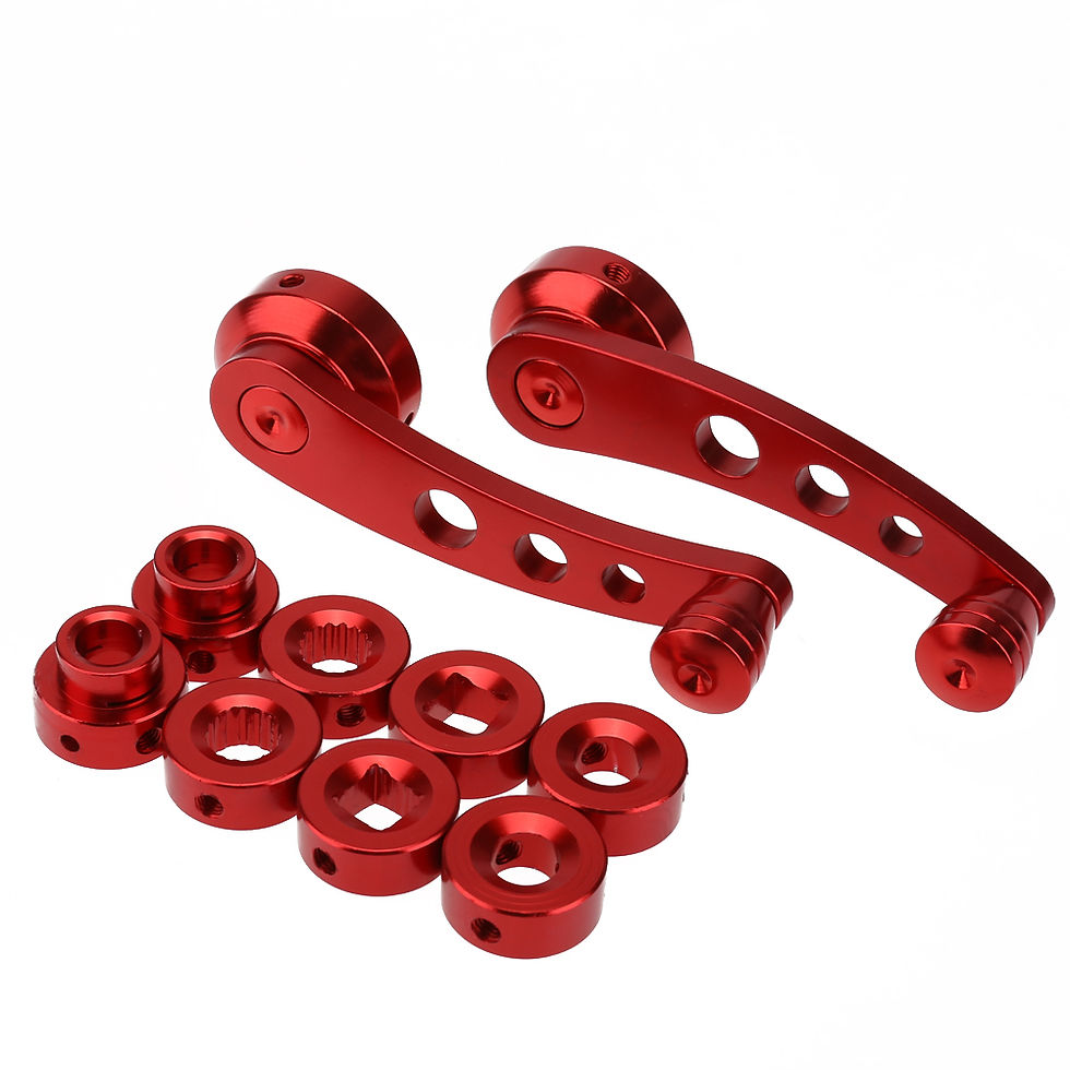 Thumbnail: Universal Car Window Close Hand Crank Handle Winder Riser Replacement Aluminum A