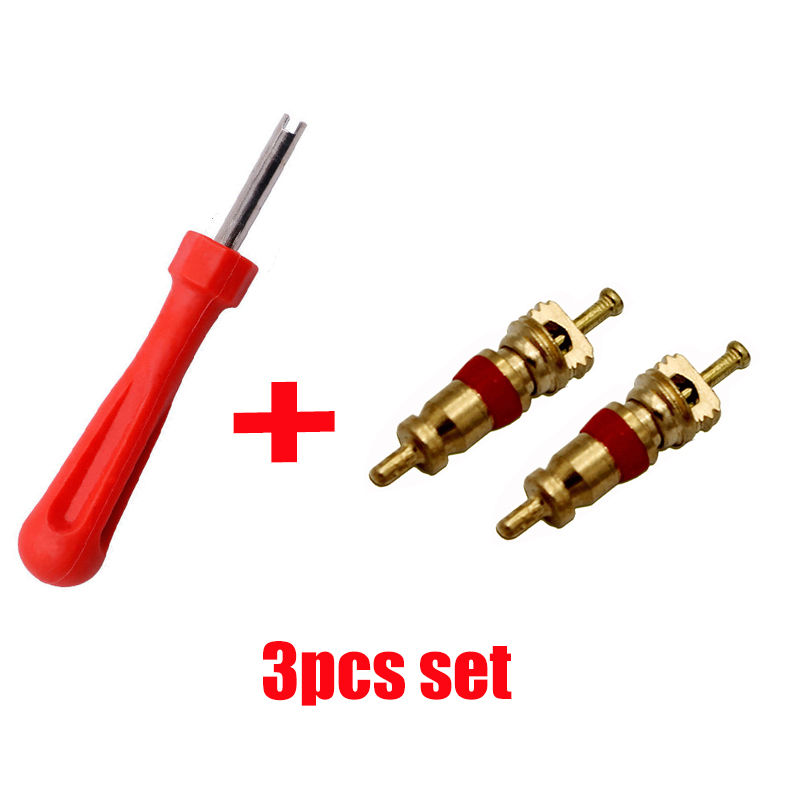 Thumbnail: Slotted Handle Tire Valve Stem Core Remover Screwdriver Removal Tool Car Bike Bi