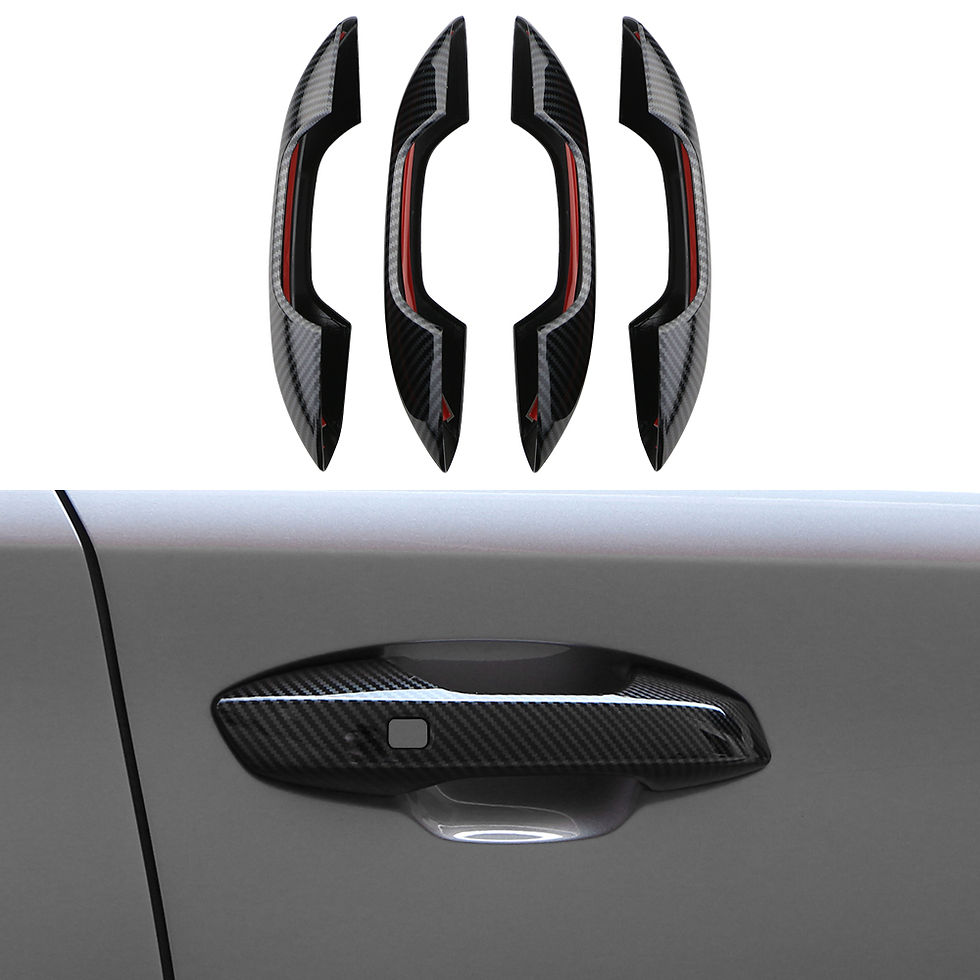 Thumbnail: Car Exterior Door Handle Cover Sticker Trim for BYD Atto3 Atto 3 2022 2023 2024