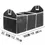 Thumbnail: Multi-Pocket Trunk Organizer Large Capacity Folding Storage Bag Trunk Stowing an