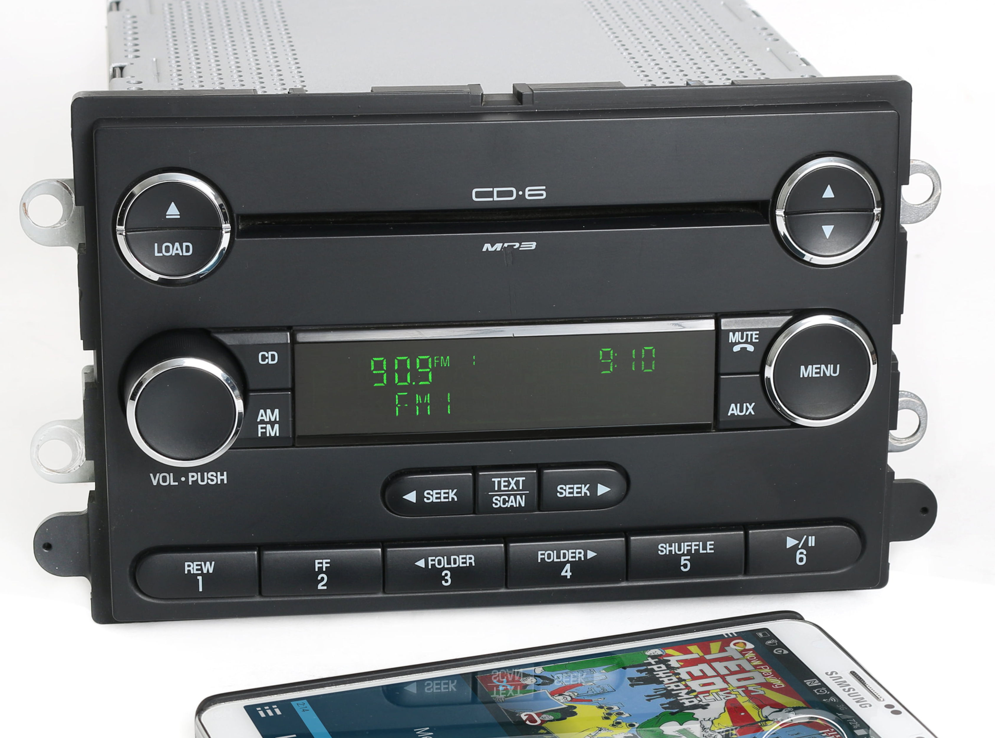 Restored Ford Taurus 08-09 Audiophile Radio AMFM 6 Disc CD Bluetooth Music ..