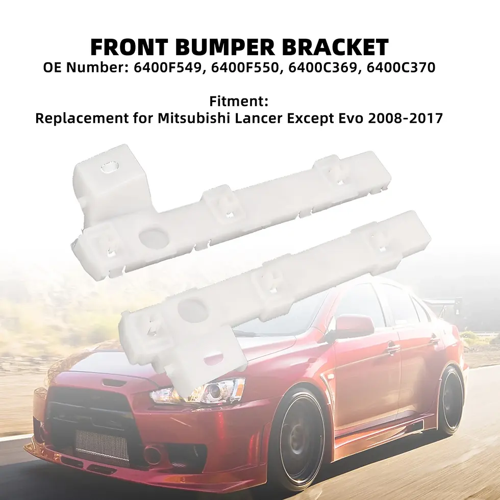 Thumbnail: Front Bumper Bracket 6400F549 Left Right Bumper Bracket Clip Support Holder Repl