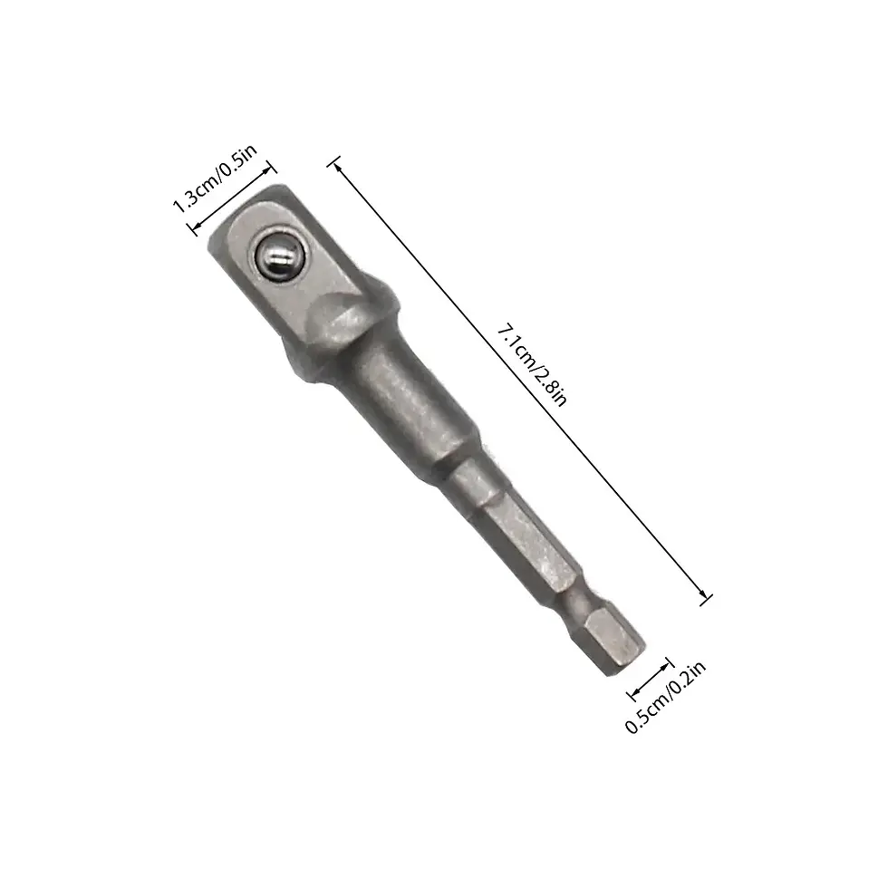 Thumbnail: 1/2 Inch Scissor Jacks Adaptor Drive Impact Wrench Adapter Tool Jack Shear Chrom