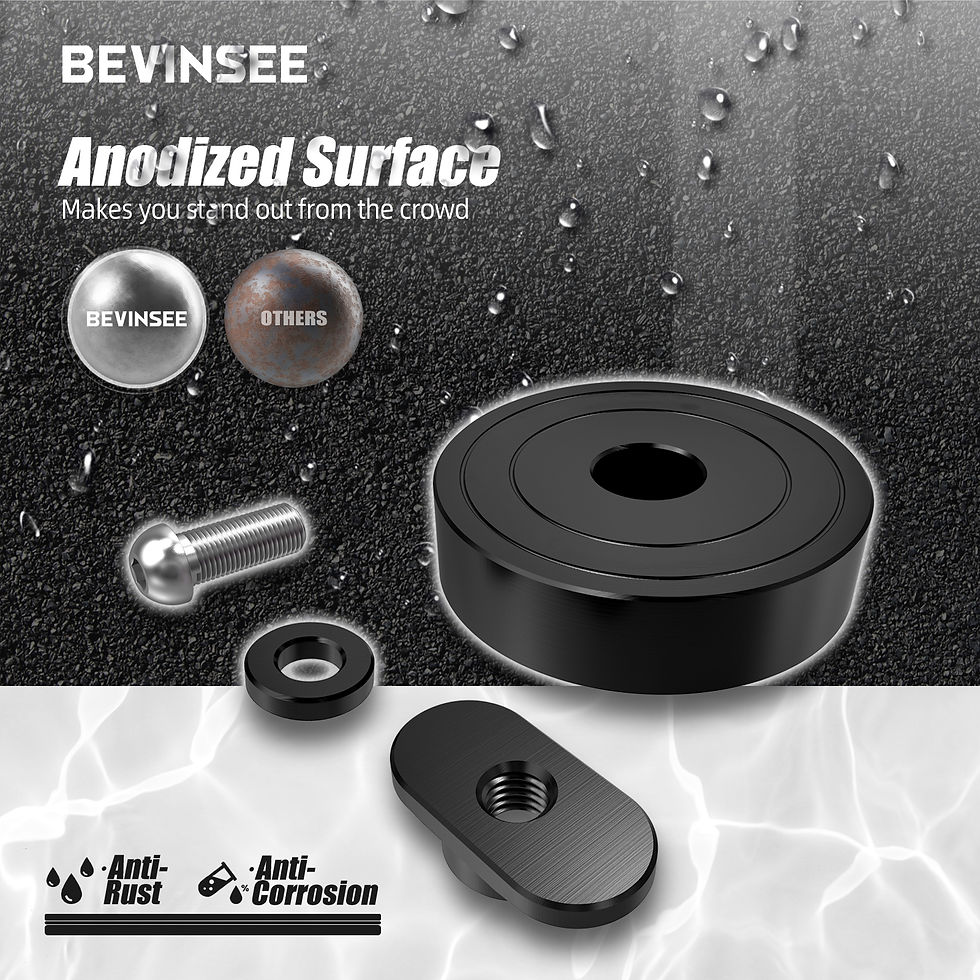 Thumbnail: BEVINSEE 4X Aluminum Jacking Lift Pad Jack Puck Adapter Tool for Corvette C5 C6