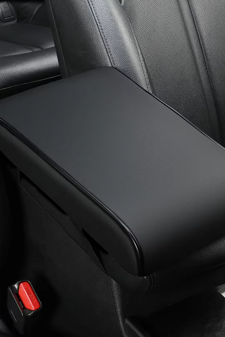 Thumbnail: PU Leathe Center Console Heightening Comfort Armrest Pad Cover Universal Armrest