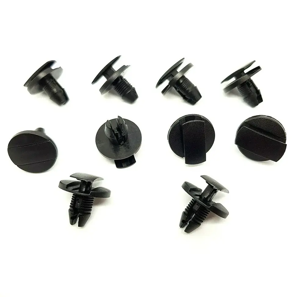 Thumbnail: 20pc Auto Fasteners Rivets Clip Car Bumper Door Panel Fender Liner Clamp Retaine