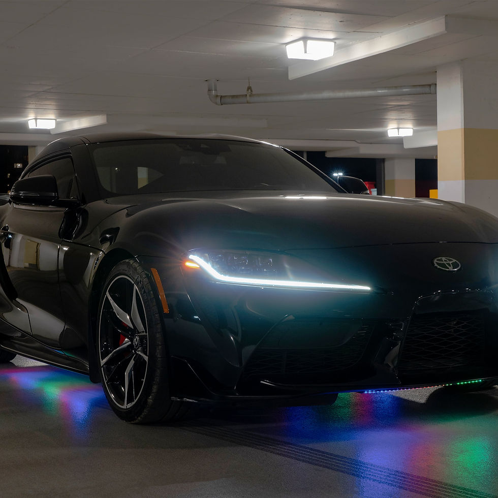 Alpena FloGlo 112" Exterior Command Custom Color LED Strip for Automotive U..