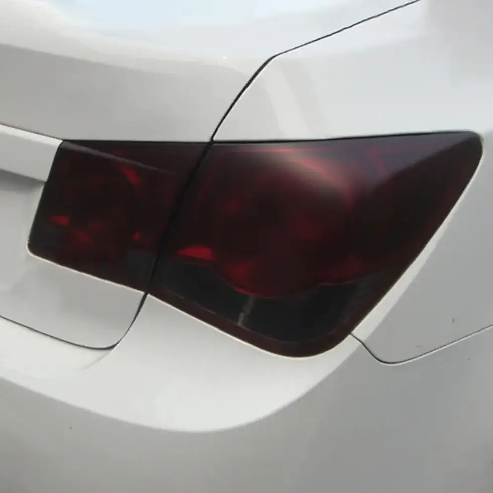 Thumbnail: PVC Car Lamp Film 30x150cm Matte Black Auto Car Headlight Fog Light Tint Film St