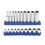 Thumbnail: Hyper Tough 22-piece 1/4 Inch Dr. Socket Set MM, Model 43144