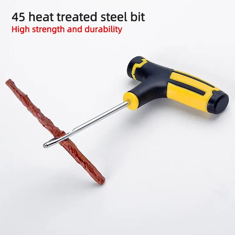 Thumbnail: New Car Tire Repair Kit Puncture Plug Tools Tyre Puncture Emergency for Universa