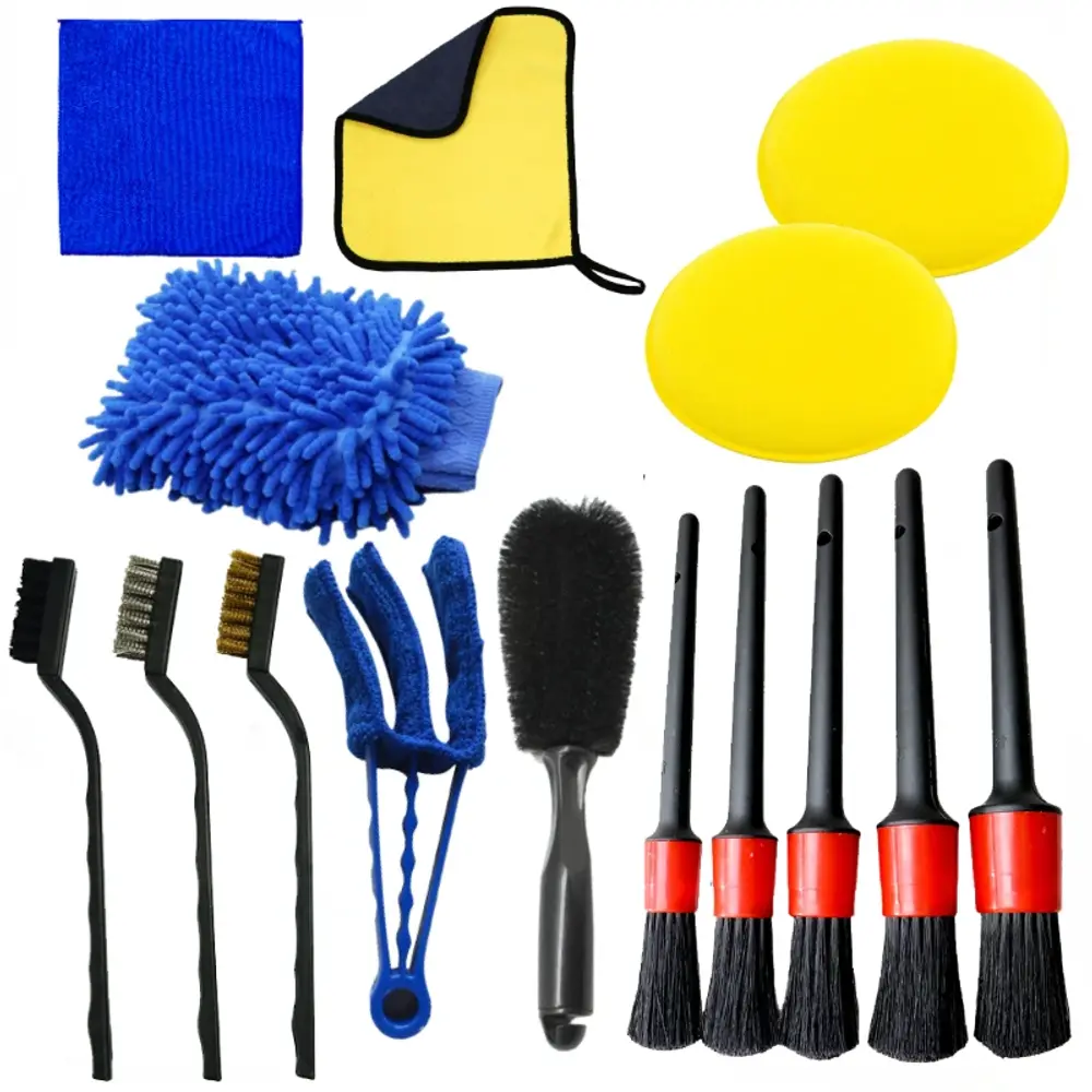 Car Detailing Brush Set Auto Air Vent Cleaning Kit for Gaps And Outlet Maintenan