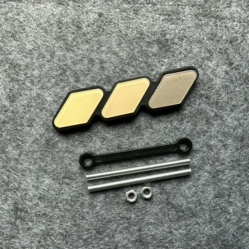 Thumbnail: Tri-color 3 Grille Badge Emblem for Toyota for Tacoma 4Runner Tundra Highlande M