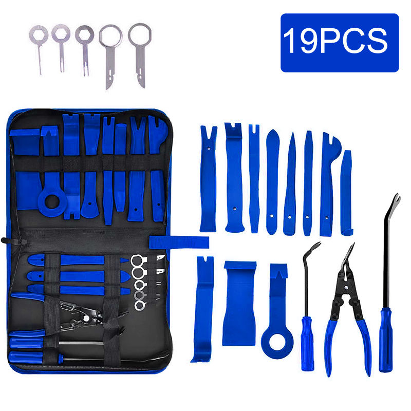 Thumbnail: Auto Door Clip Panel Trim Removal Tools Kits Car Interior Seesaw Conversion Repa