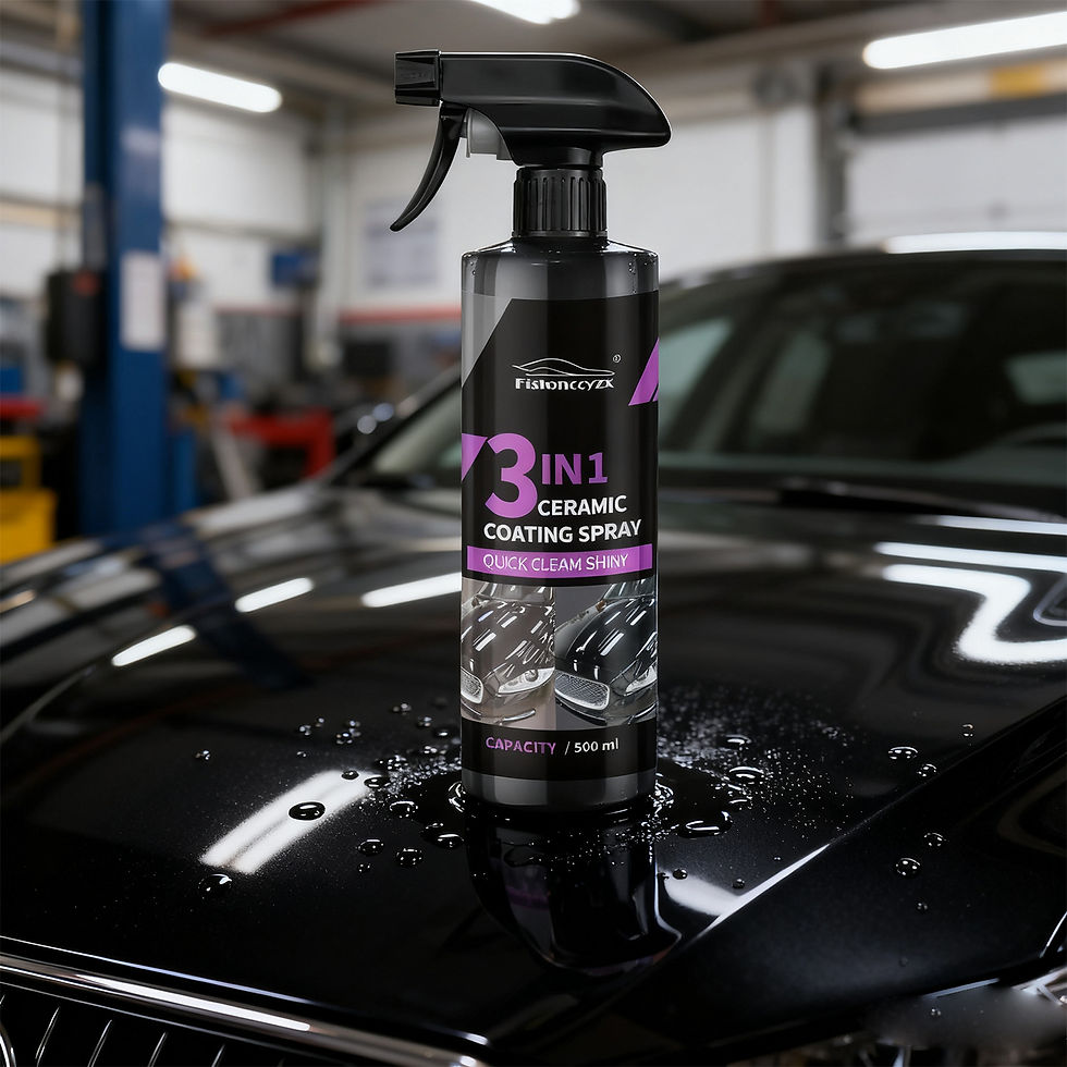 Thumbnail: 3 in 1 Car Ceramic Liquid Coating Spray Nano Crystal Hydrophobic Layer Polishing