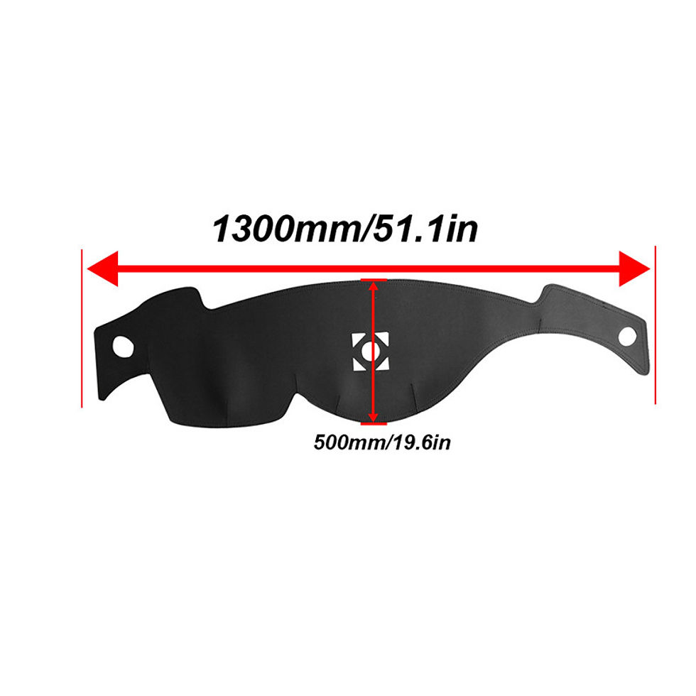 Thumbnail: Leather Car Dashmat Dash Mat ForInfiniti FX35 FX45 FX50 2009 2010 2011 2012 2013