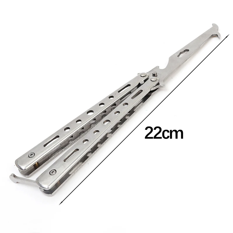 Thumbnail: Portable Car Tire Stones Remover Hooks Easy To Use Stainless Steel Folding Slot