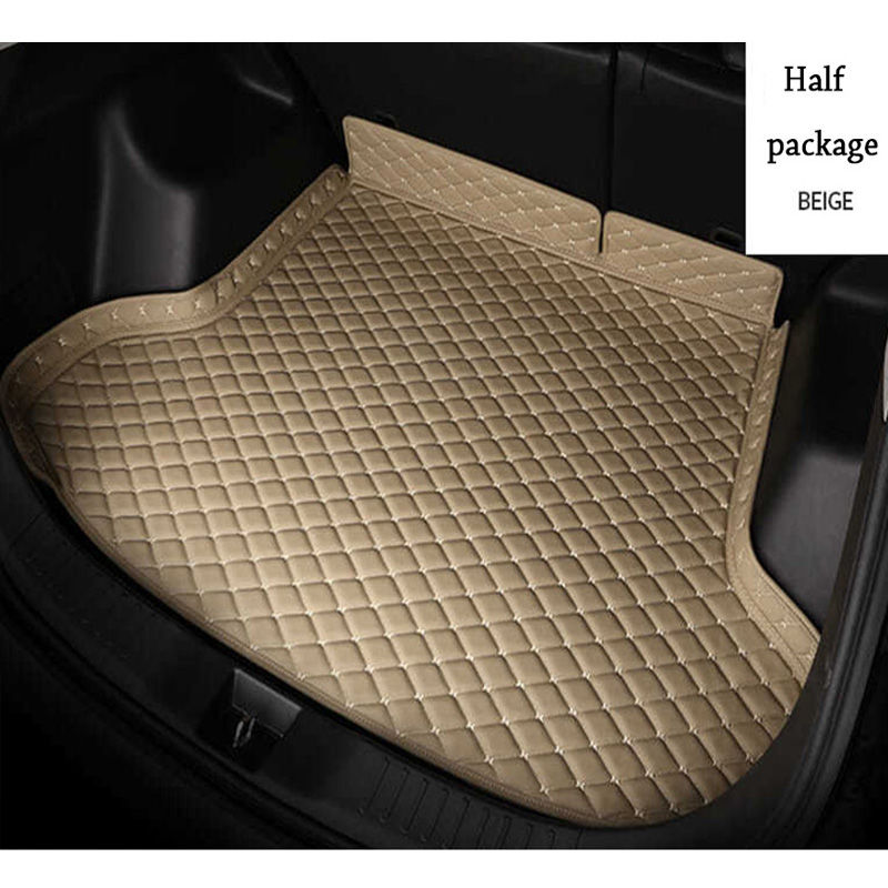 Thumbnail: leather car trunk mat for hyundai tucson 2015 2016 2017 2018 2019 2020 suv cargo