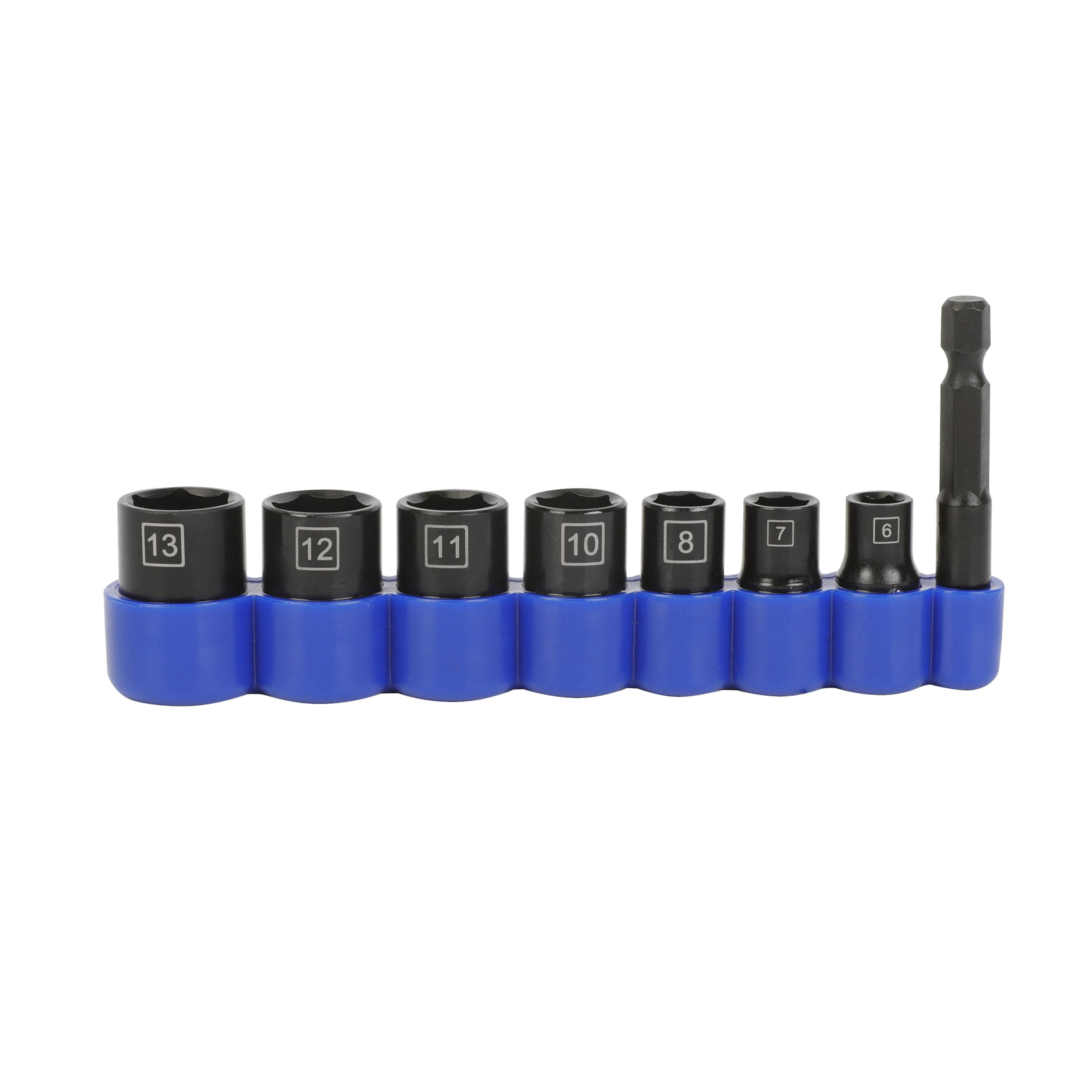 New Hyper Tough 9-Piece 1/4-inch Impact Socket Set Metric
