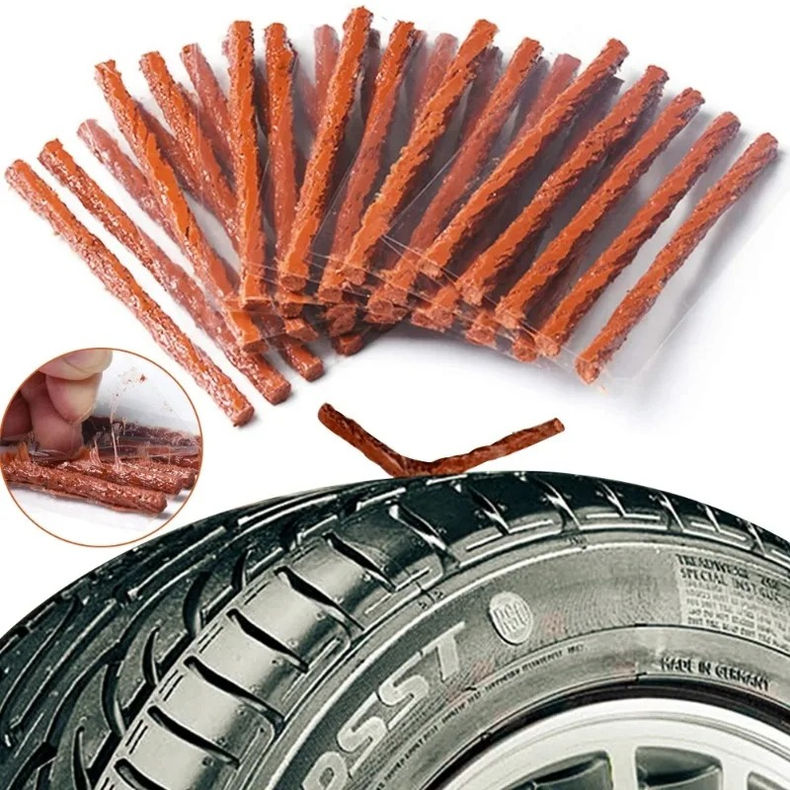 Thumbnail: Tubeless Tire Repair Strips Car Motorcycle Bike Tyre Puncture Repairing Plug Sea