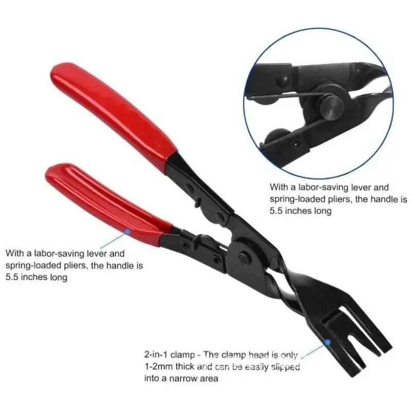 Thumbnail: Car Headlight Repair Modification Installation Tool Trim Clip Removal Pliers Van