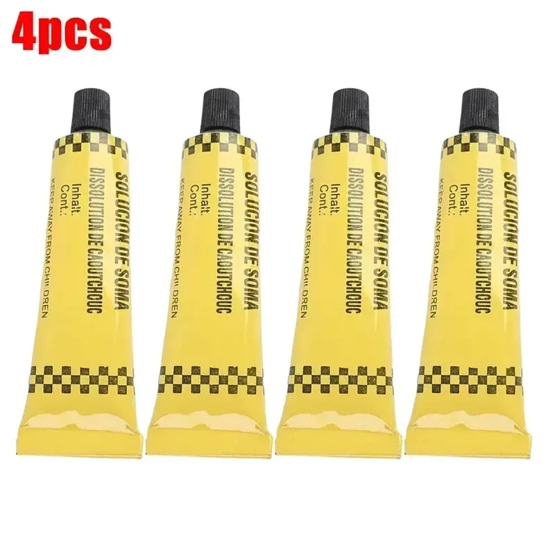 Thumbnail: 1Set Car Tire Repair Tool Kit with Rubber Strips Tubeless Tyre Puncture Studding