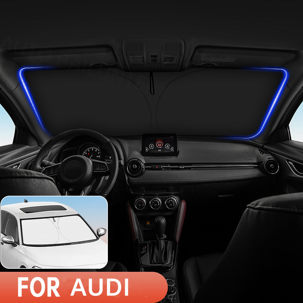 For Audi A6 A7 A8 Q3 A5 A7 A8 Car Windshield Sunshade Cover Front Window Sun Sha
