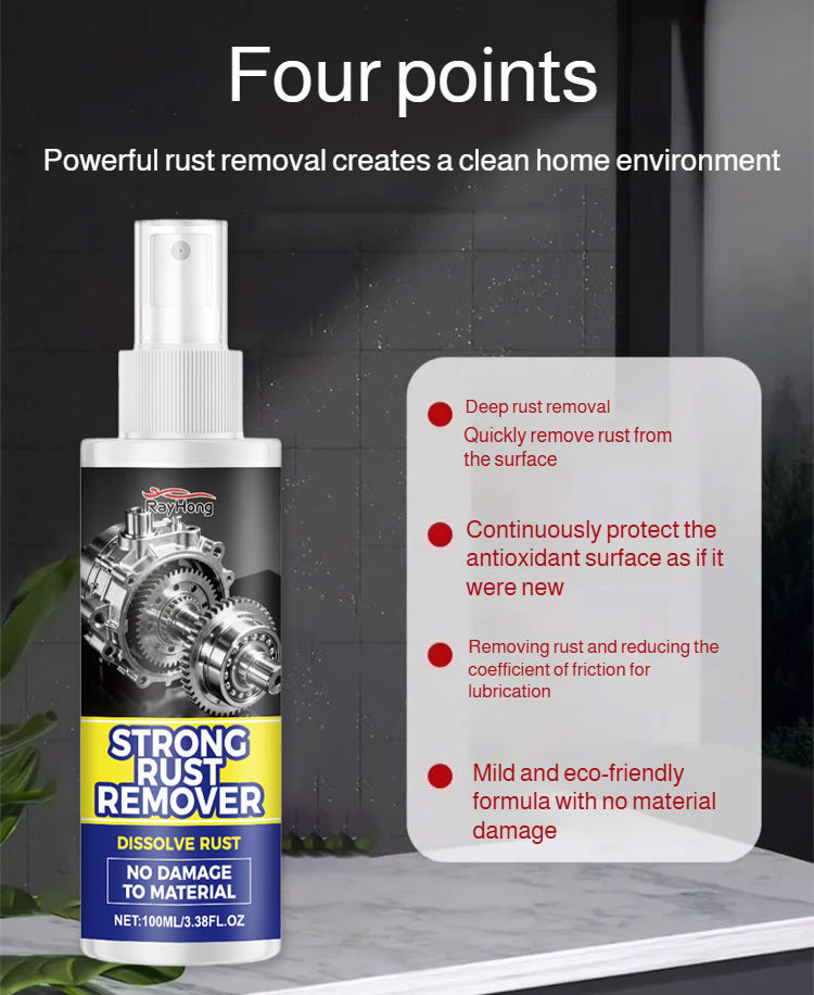 Thumbnail: Household Rust Remover Lubricant Spray Car Daily Care Spray Clean Hardware Renov