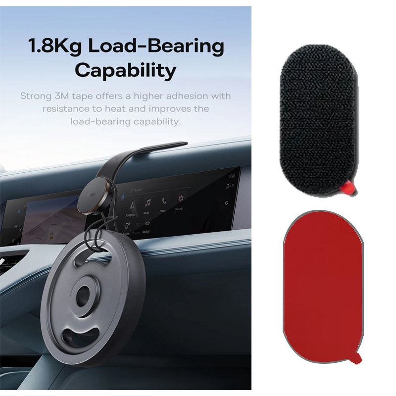 Thumbnail: For Baseus Magnetic Car Mobile Phone iPhone Holder Easy Paste Mount double-sided
