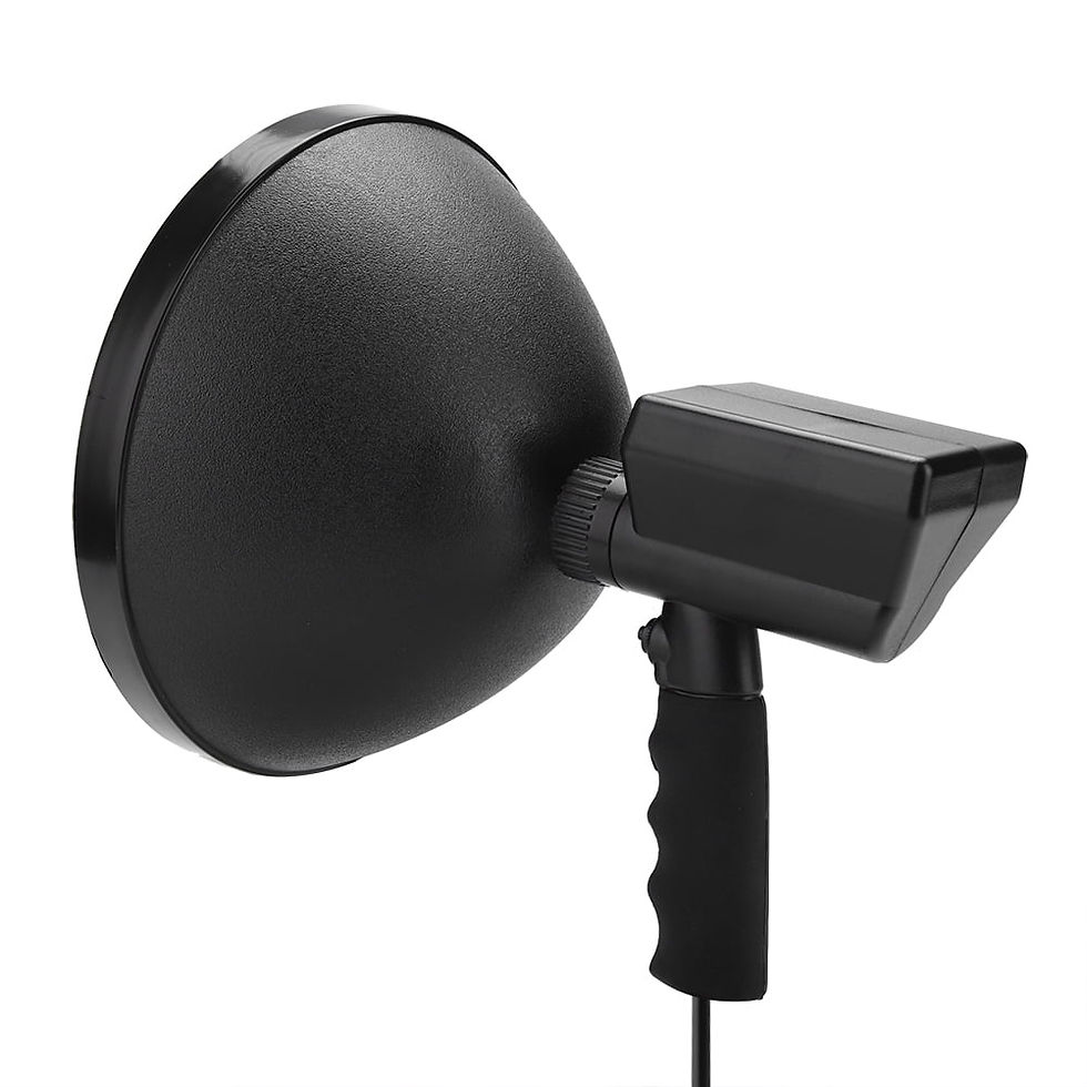 Thumbnail: TOPINCN 100W 9 LED Handheld Hunting Spot Light Work Spotlight Camping Fishi..