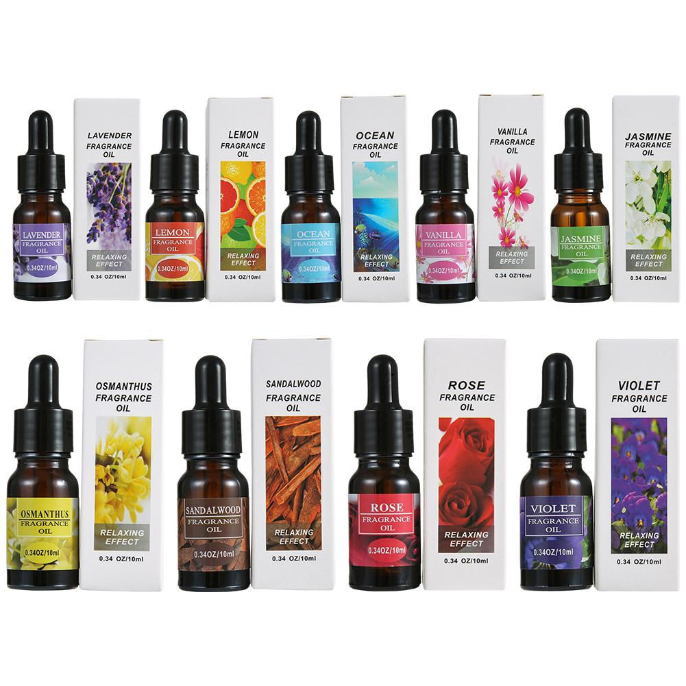 Car Perfume Refill Liquid Flavor Essential Oil with Dropper Car Air Freshener Re