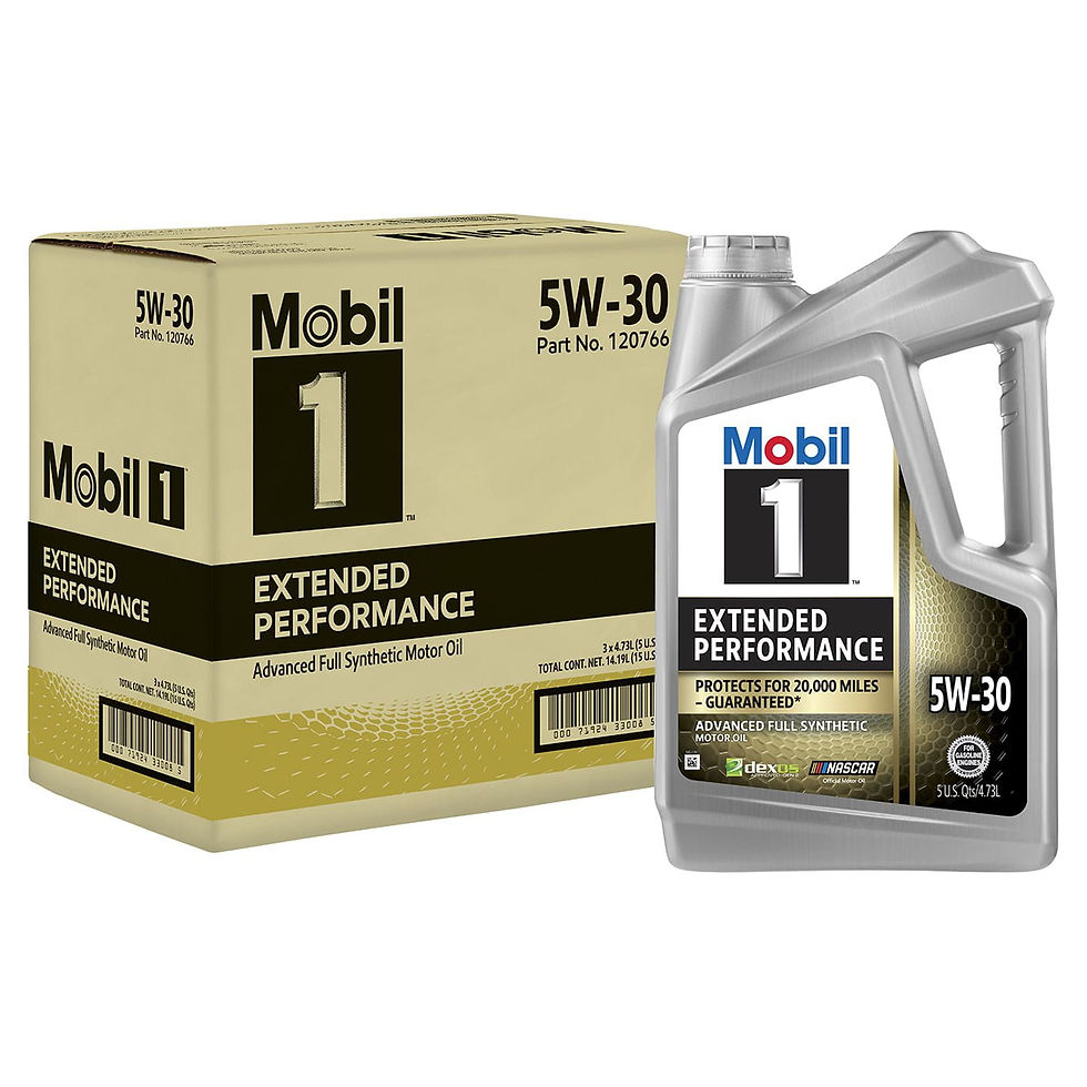 Mobil 1 Extended Performance Full Synthetic Motor Oil 5W-30, 5 Quart (3 Pac)