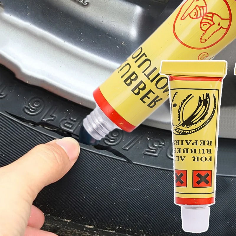 Thumbnail: Portable Motorcycle Tire Repair Glue Emergency Tire Repair Instant Glue Strong R