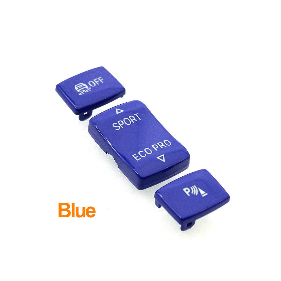 Thumbnail: Car Console ESP Antislip Switch Sport Buttons Radar Sensor Key Cover For BMW 1 2