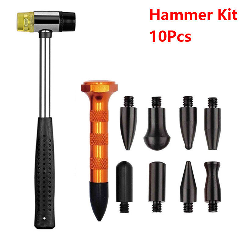 Thumbnail: Crowbar Rods Dent Removal Kit Car Paintless Dent Repair Rods Set Body Repair Ham