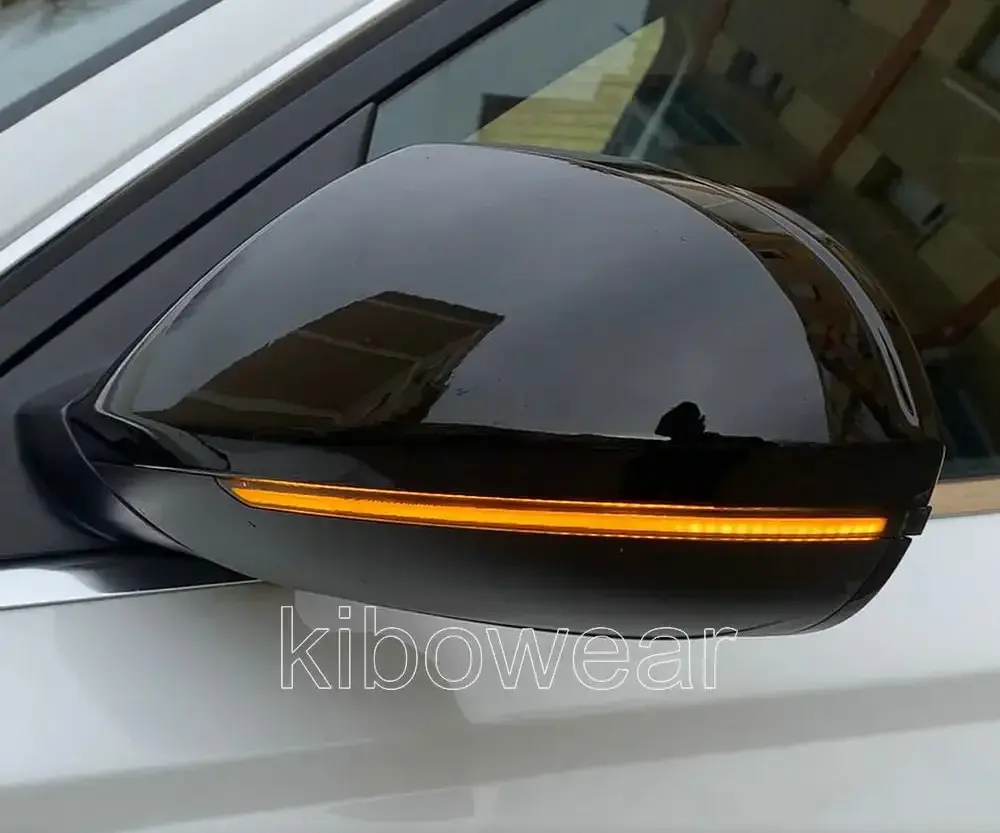 Kibowear for Audi A6 C7 S6 4G RS6 Dynamic Scroll LED flowing Turn Signal Side Mi