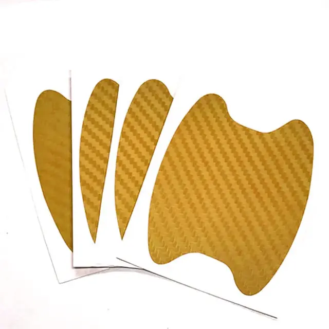 Thumbnail: 4pcs Car Door Sticker Carbon Fiber Styling Scratches Cover For Hb20 Hyundai Acce