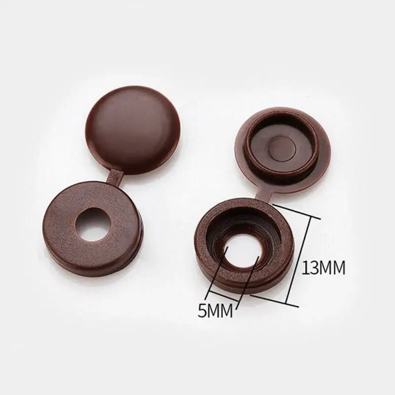 Thumbnail: 100 pcs/lot Screw Colorful Plastic Decorative Covers Universal Car Furniture Sel