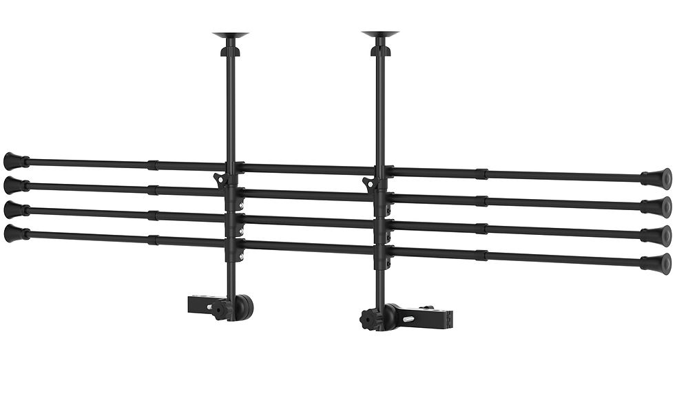 Thumbnail: Areyourshop Luggage Compartment Partition, Adjustable Pet Barrier for Car SUV Tr
