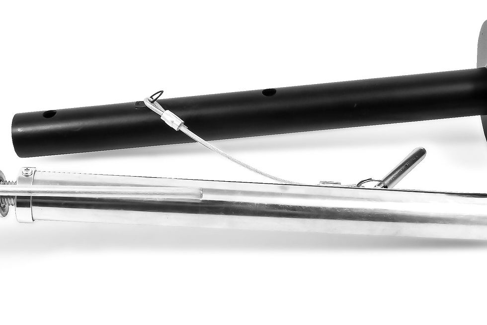 Thumbnail: Camco Eaz-Lift RV Slide-Out Support - 19-inches to 47-inches - Steel, Black..