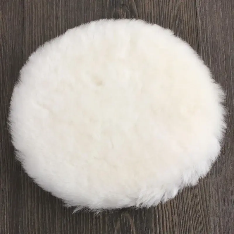 Thumbnail: 5 Sizes 75-180mm Wool Polishing Disc Car Waxing Polishing Buffing Car Paint Care