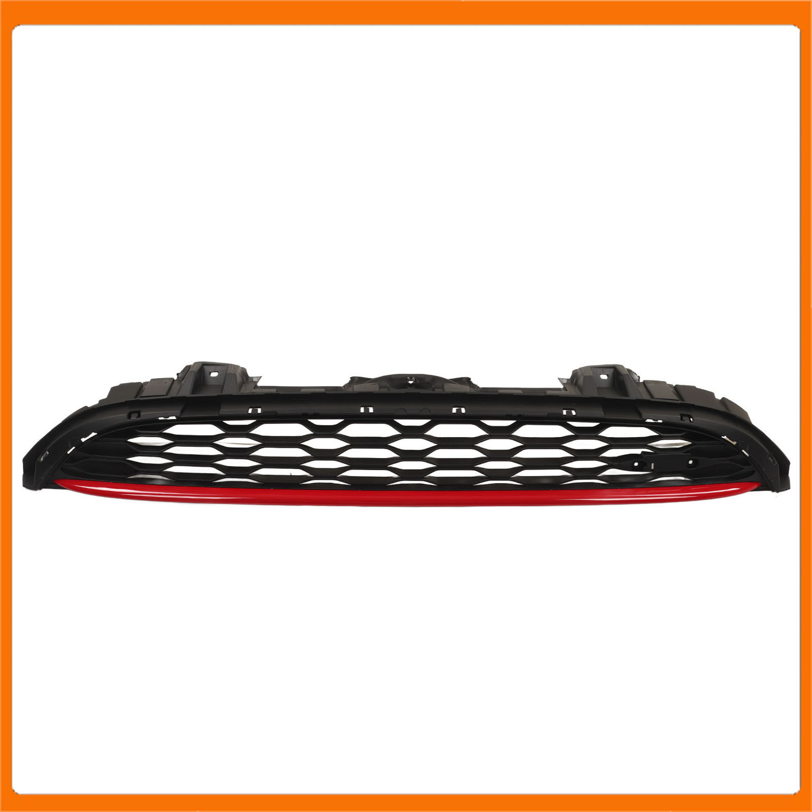 Front Bonnet Grill Front Grille JCW Front Bumper Bonnet Grille Grill Red Stripe