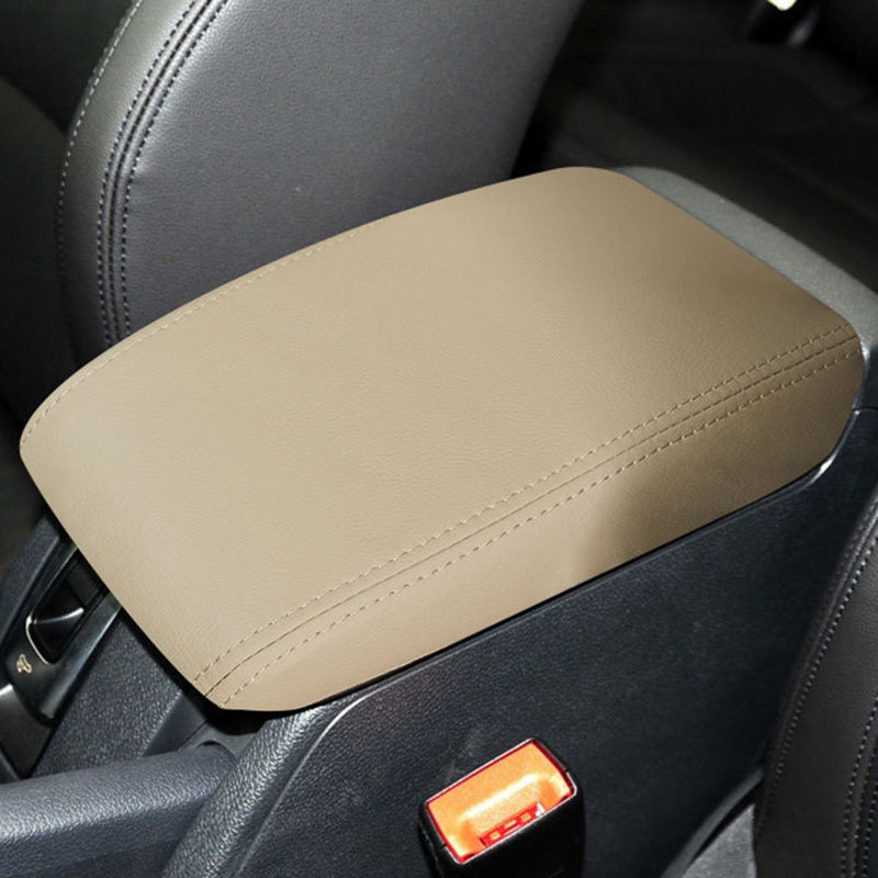 Thumbnail: Car Armrest Box Center Console Lid Armrest Cover Interior Accessories PU Leather